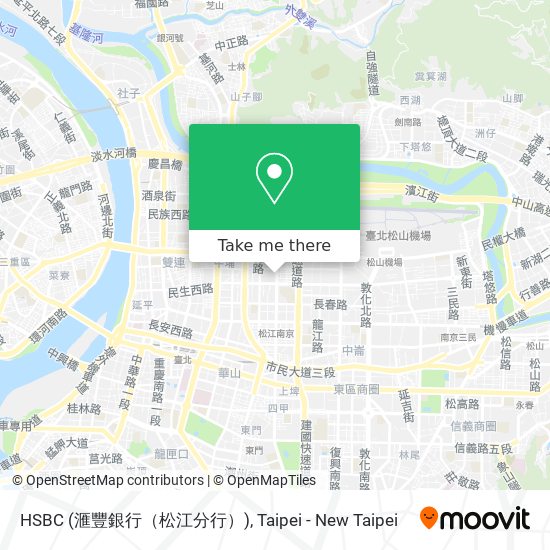 HSBC (滙豐銀行（松江分行）) map