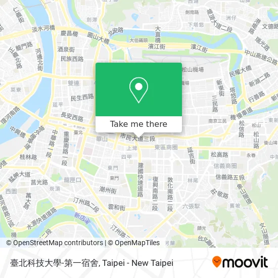 臺北科技大學-第一宿舍 map