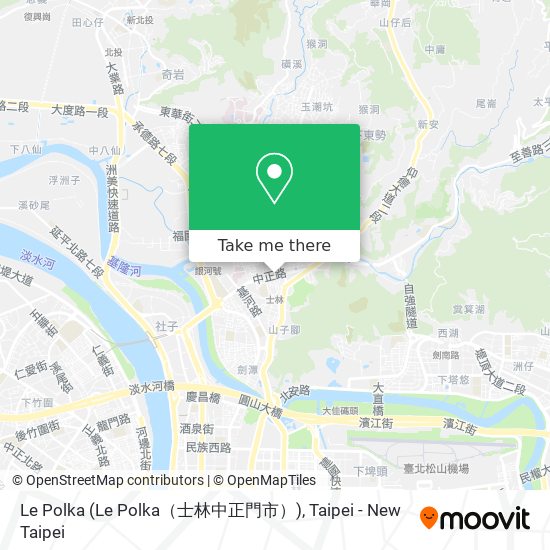 Le Polka (Le Polka（士林中正門市）) map