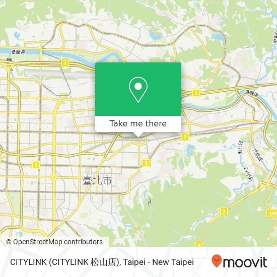 CITYLINK (CITYLINK 松山店)地圖