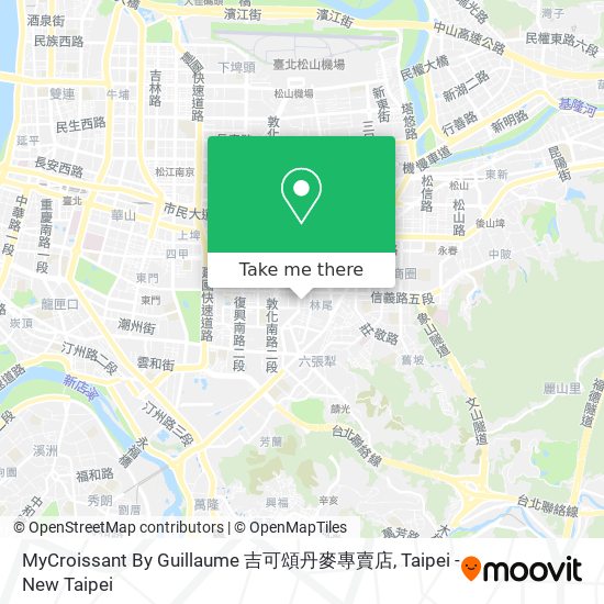 MyCroissant By Guillaume 吉可頌丹麥專賣店 map