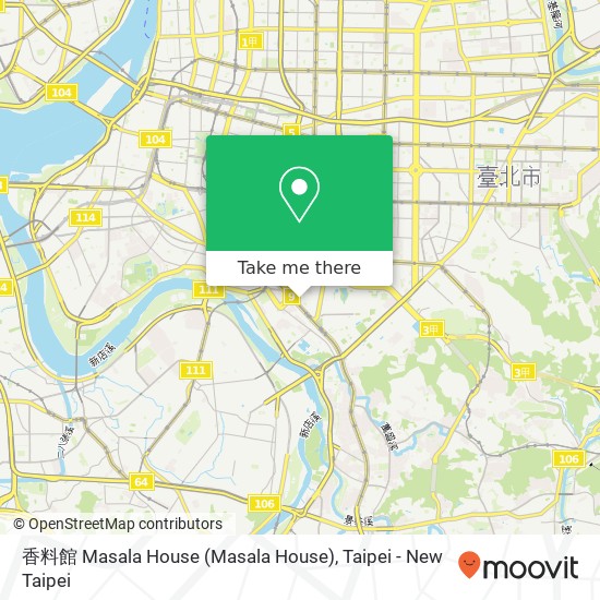 香料館 Masala House map