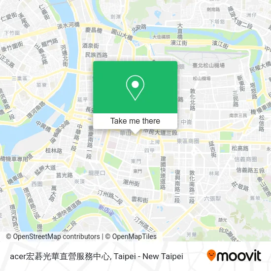 acer宏碁光華直營服務中心 map