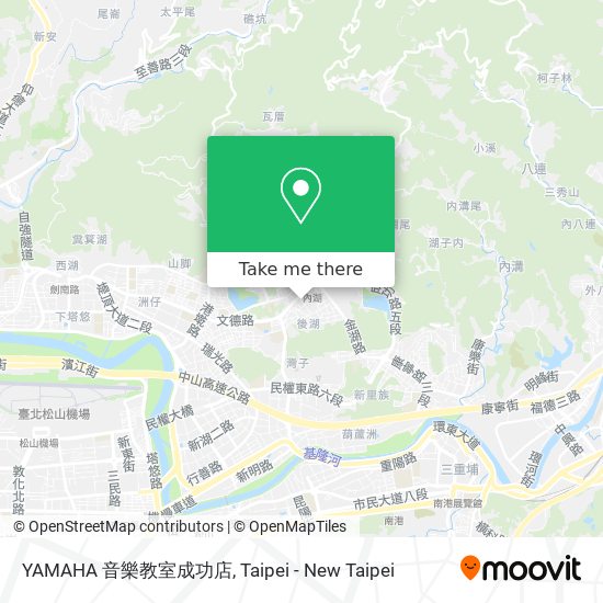 YAMAHA 音樂教室成功店 map