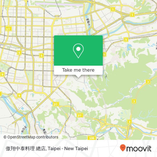傲翔中泰料理 總店 map
