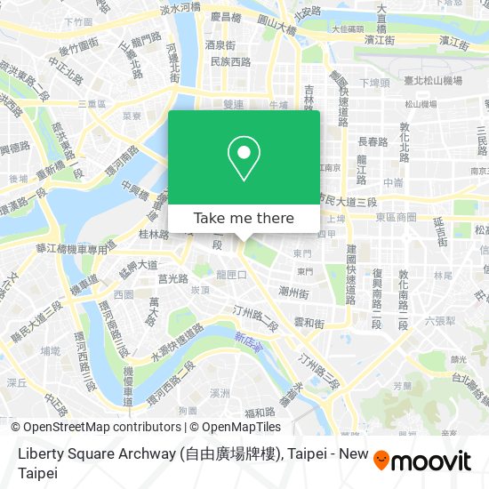 Liberty Square Archway (自由廣場牌樓) map