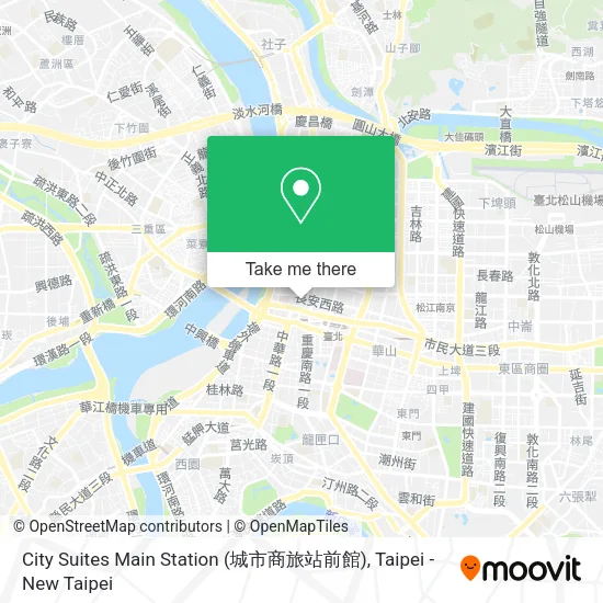 City Suites Main Station (城市商旅站前館) map