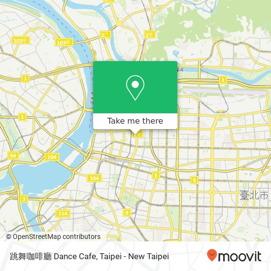 跳舞咖啡廳 Dance Cafe map