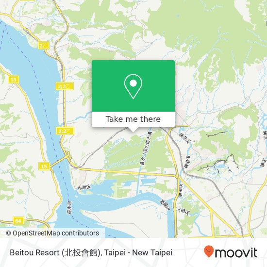 Beitou Resort (北投會館) map