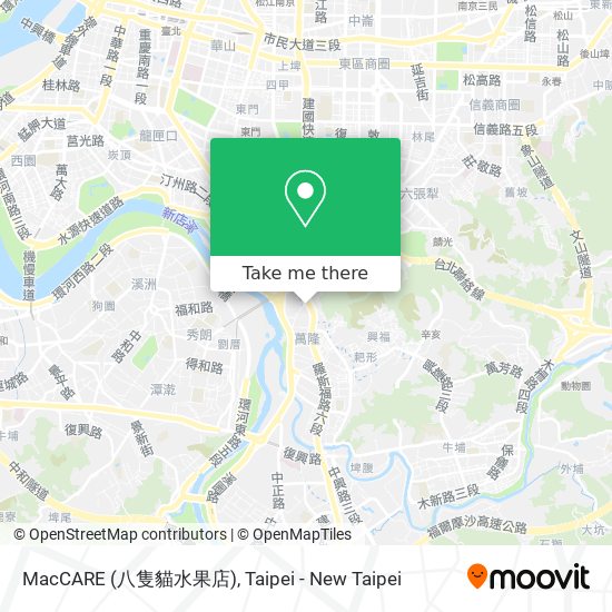 MacCARE (八隻貓水果店) map