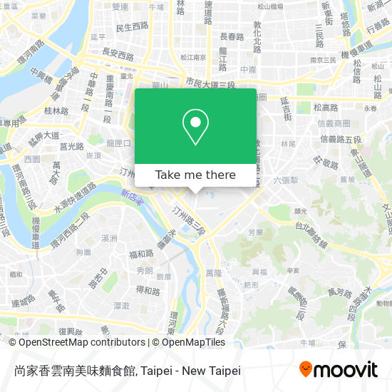 尚家香雲南美味麵食館 map