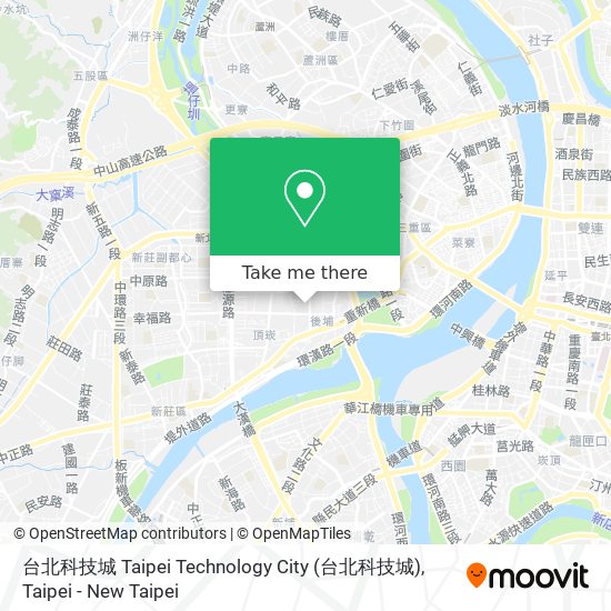 台北科技城 Taipei Technology City map