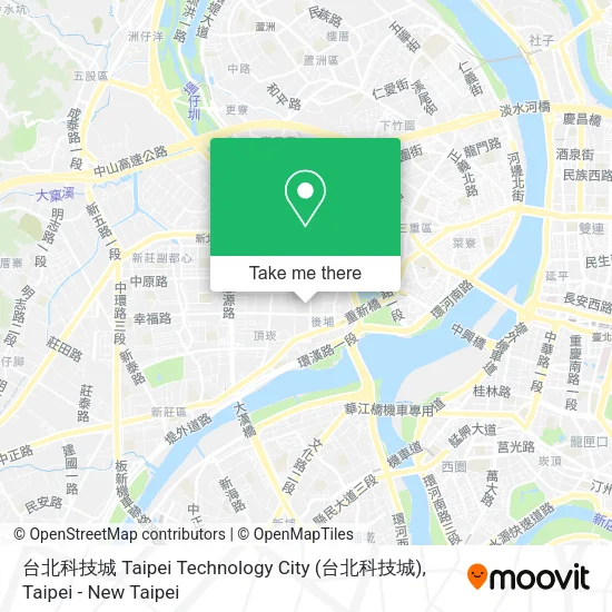 台北科技城 Taipei Technology City地圖