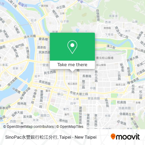 SinoPac永豐銀行松江分行 map