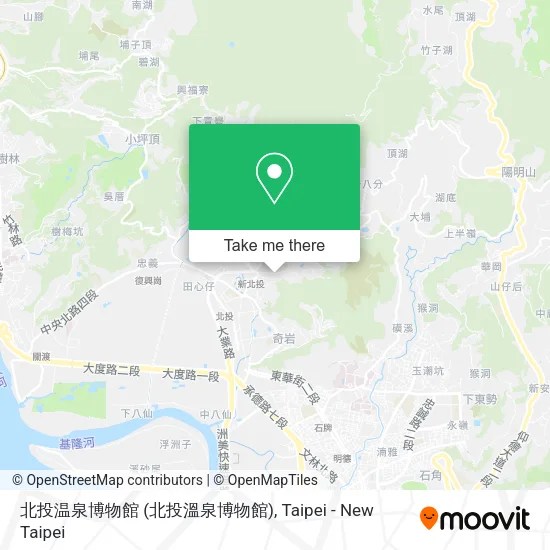 北投温泉博物館 (北投溫泉博物館)地圖