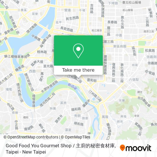 Good Food You Gourmet Shop / 主廚的秘密食材庫地圖