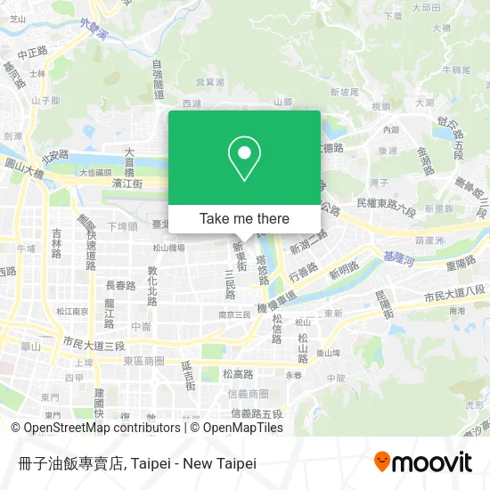 冊子油飯專賣店 map