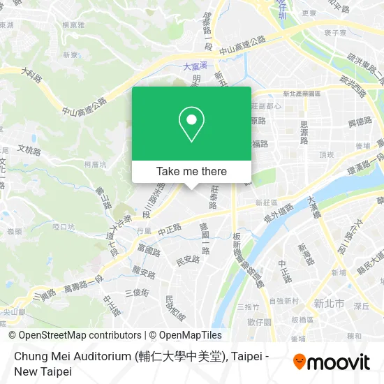 Chung Mei Auditorium (輔仁大學中美堂)地圖