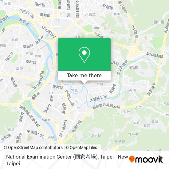 National Examination Center (國家考場) map