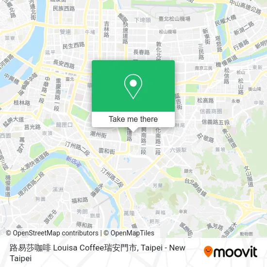 路易莎咖啡 Louisa Coffee瑞安門市地圖