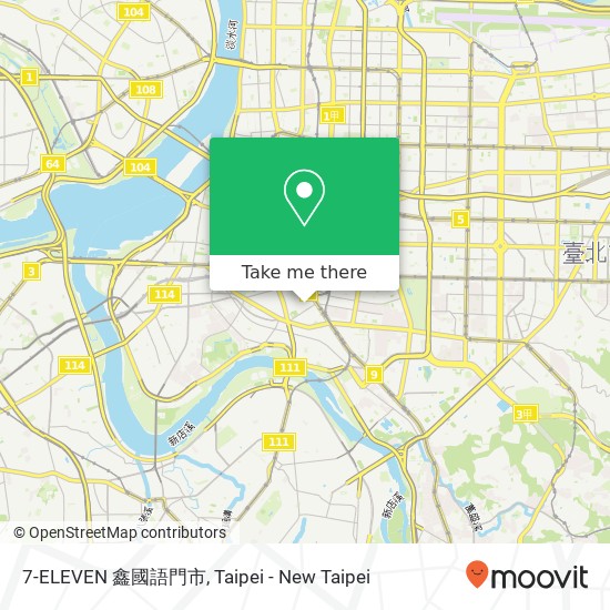 7-ELEVEN 鑫國語門市 map