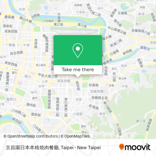 京昌園日本本格燒肉餐廳 map