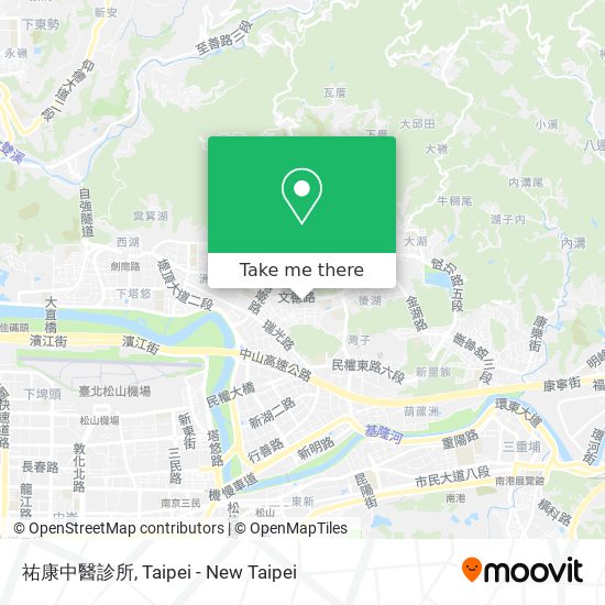 祐康中醫診所 map
