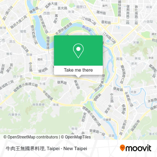 牛肉王無國界料理地圖