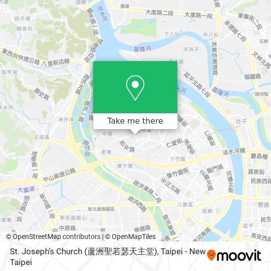 St. Joseph’s Church (蘆洲聖若瑟天主堂) map