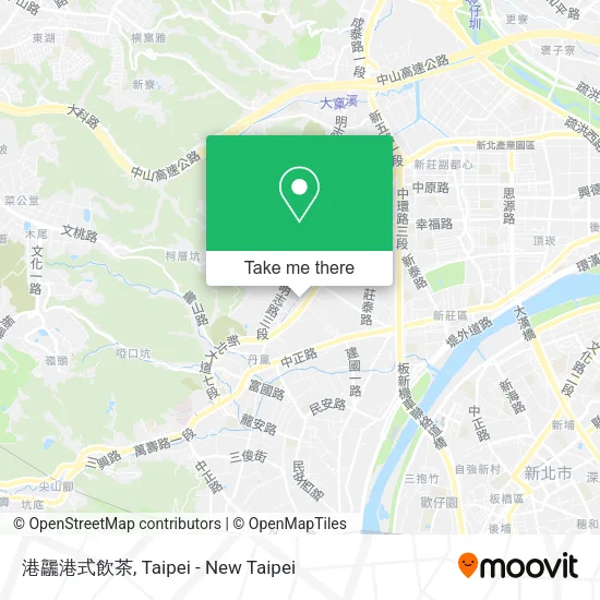 港龘港式飲茶地圖