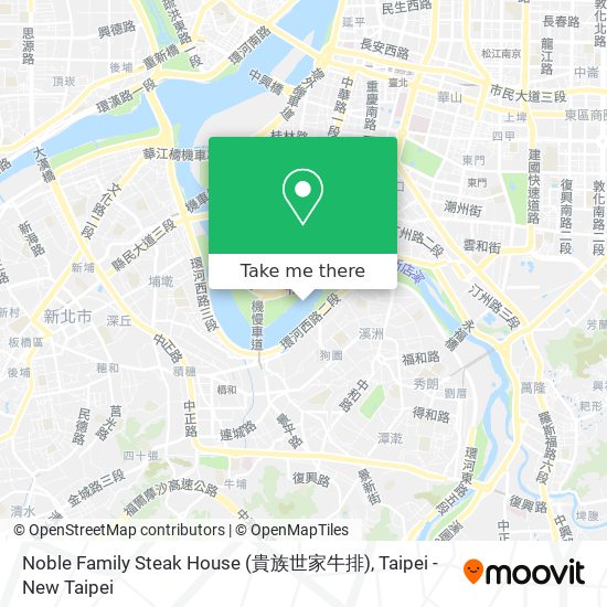 Noble Family Steak House (貴族世家牛排) map