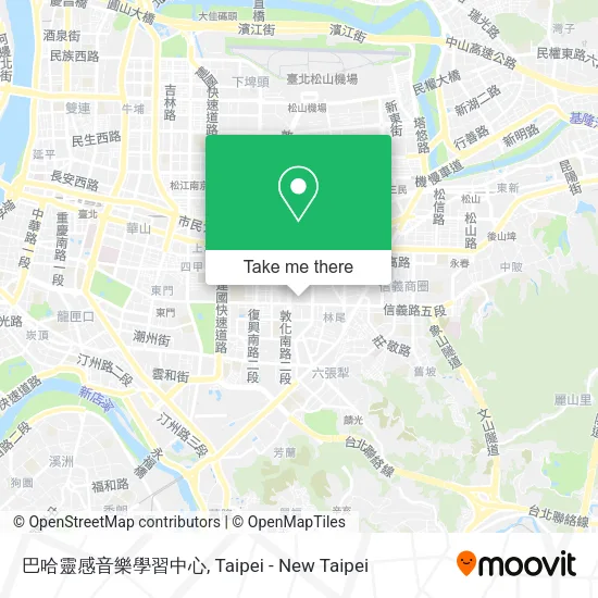 巴哈靈感音樂學習中心地圖