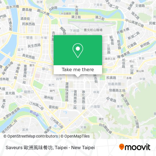 Saveurs 歐洲風味餐坊 map