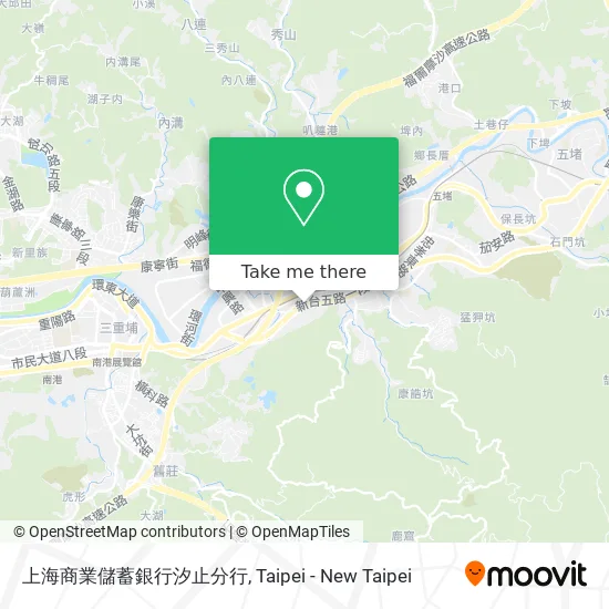 上海商業儲蓄銀行汐止分行 map