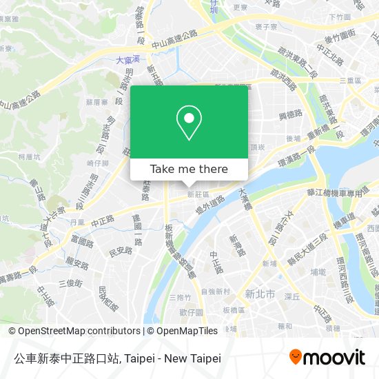 公車新泰中正路口站 map