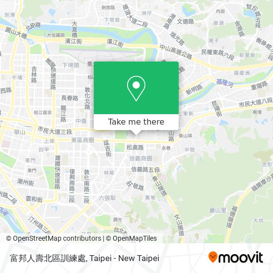 富邦人壽北區訓練處 map