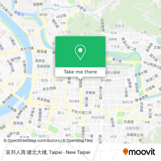 富邦人壽 建北大樓 map