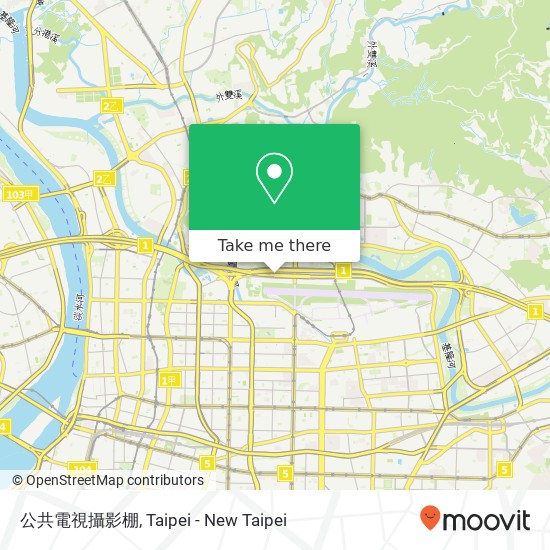 公共電視攝影棚 map