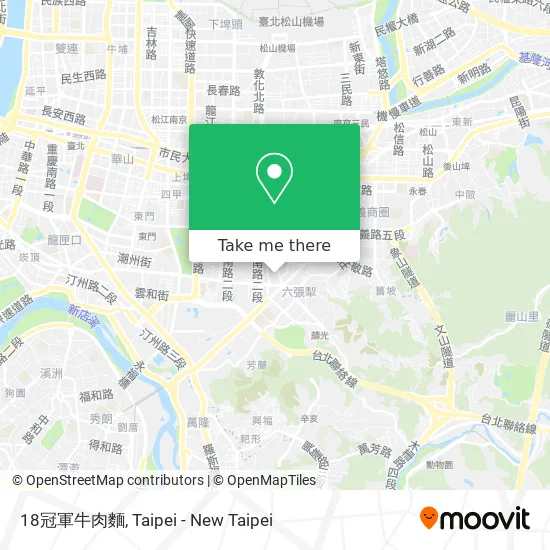 18冠軍牛肉麵 map