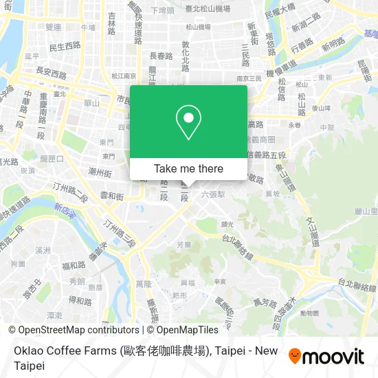 Oklao Coffee Farms (歐客佬咖啡農場)地圖