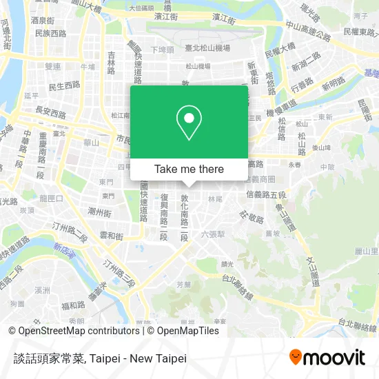 談話頭家常菜 map