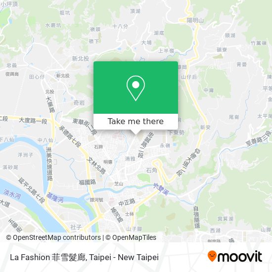 La Fashion 菲雪髮廊地圖