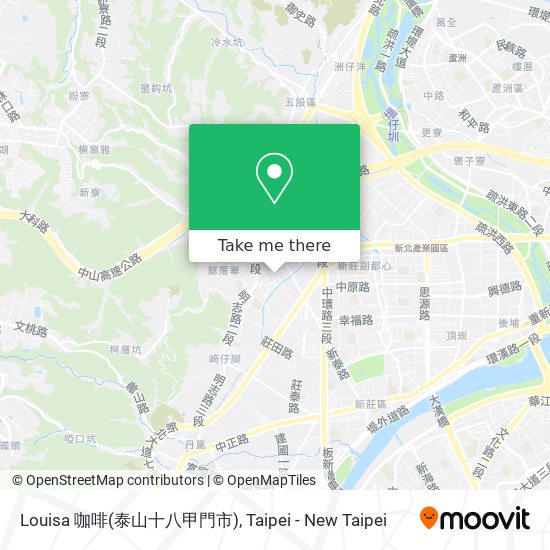 Louisa 咖啡(泰山十八甲門市) map
