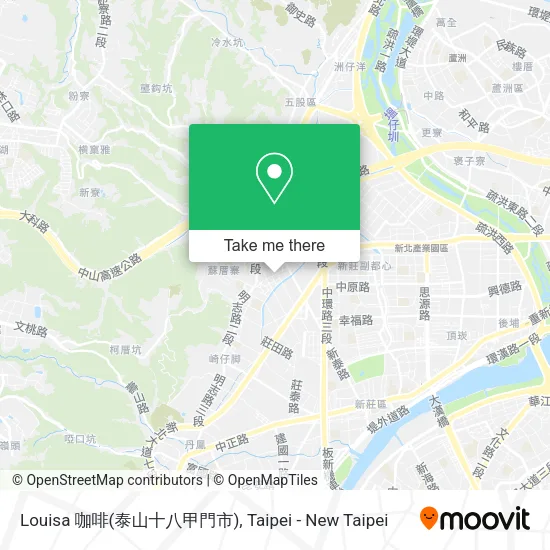 Louisa 咖啡(泰山十八甲門市) map