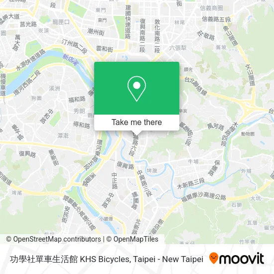 功學社單車生活館 KHS Bicycles地圖