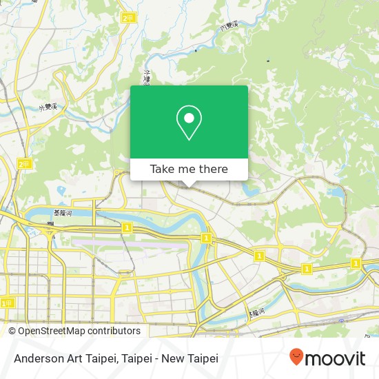 Anderson Art Taipei map