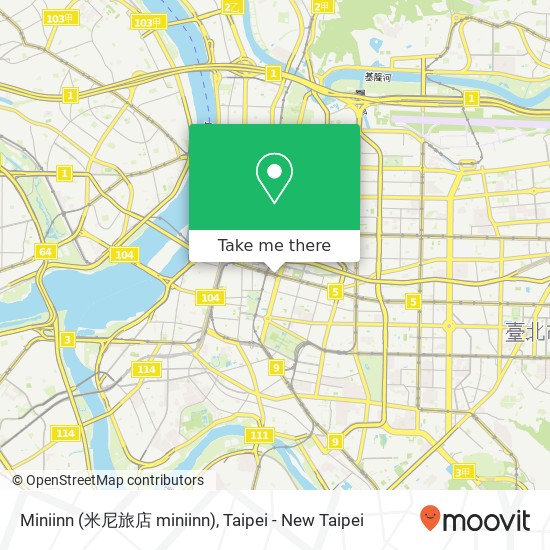 Miniinn (米尼旅店 miniinn) map