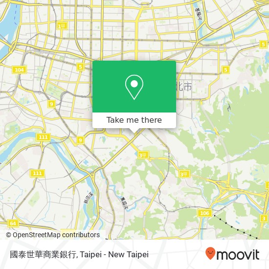 國泰世華商業銀行 map