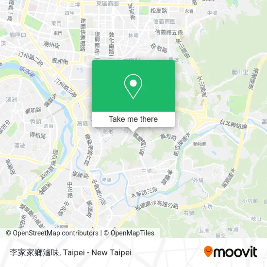 李家家鄉滷味地圖