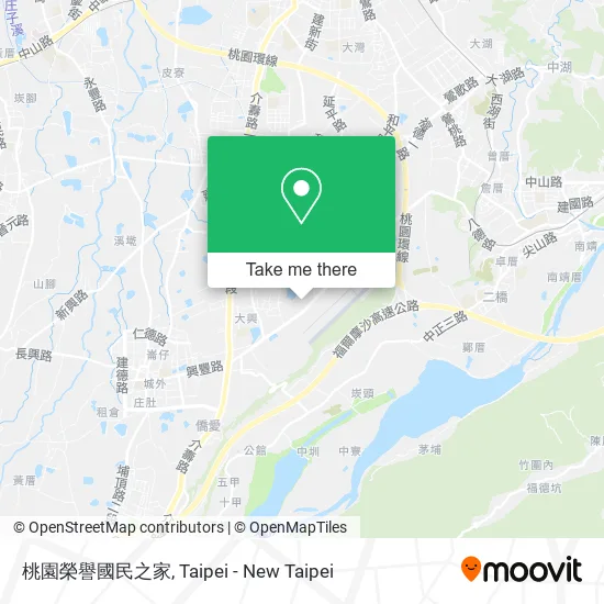 桃園榮譽國民之家 map